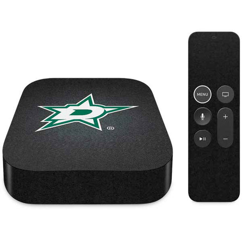 NHL Dallas Stars Black Background Apple TV Skin